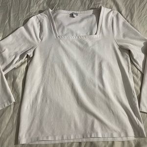 J crew  Square neck 3/4 sleeve